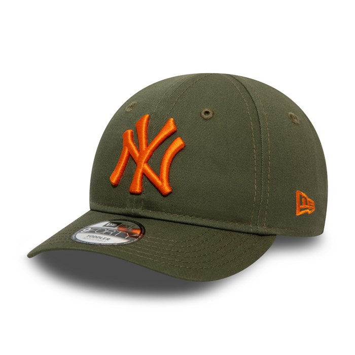 New York Yankees League Essential Taapero 9FORTY Lippis Khaki - New Era Lippikset Tarjota FI-439062
